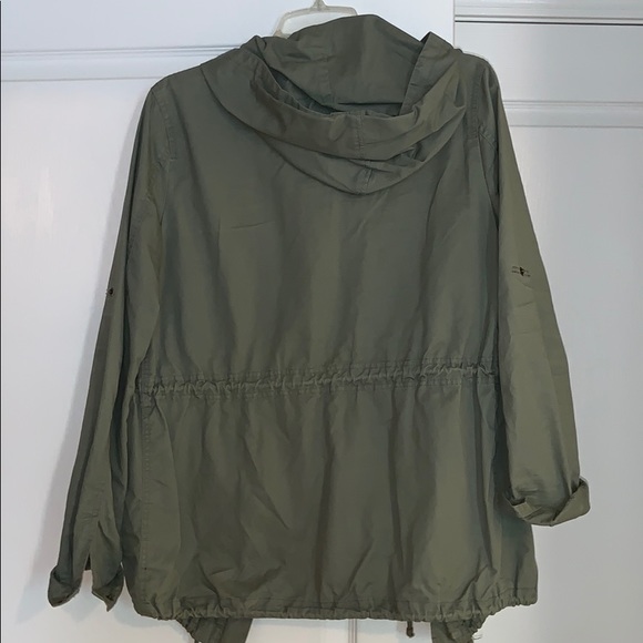 Life in Progress army green jacket - Picture 2 of 3